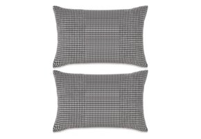 Sierkussenset Grijs Velours 40x60 cm (2 Stuks) - 67% Korting!