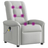 Massagestoel Wolk Grijs - Verstelbaar & Comfortabel met 47% Korting