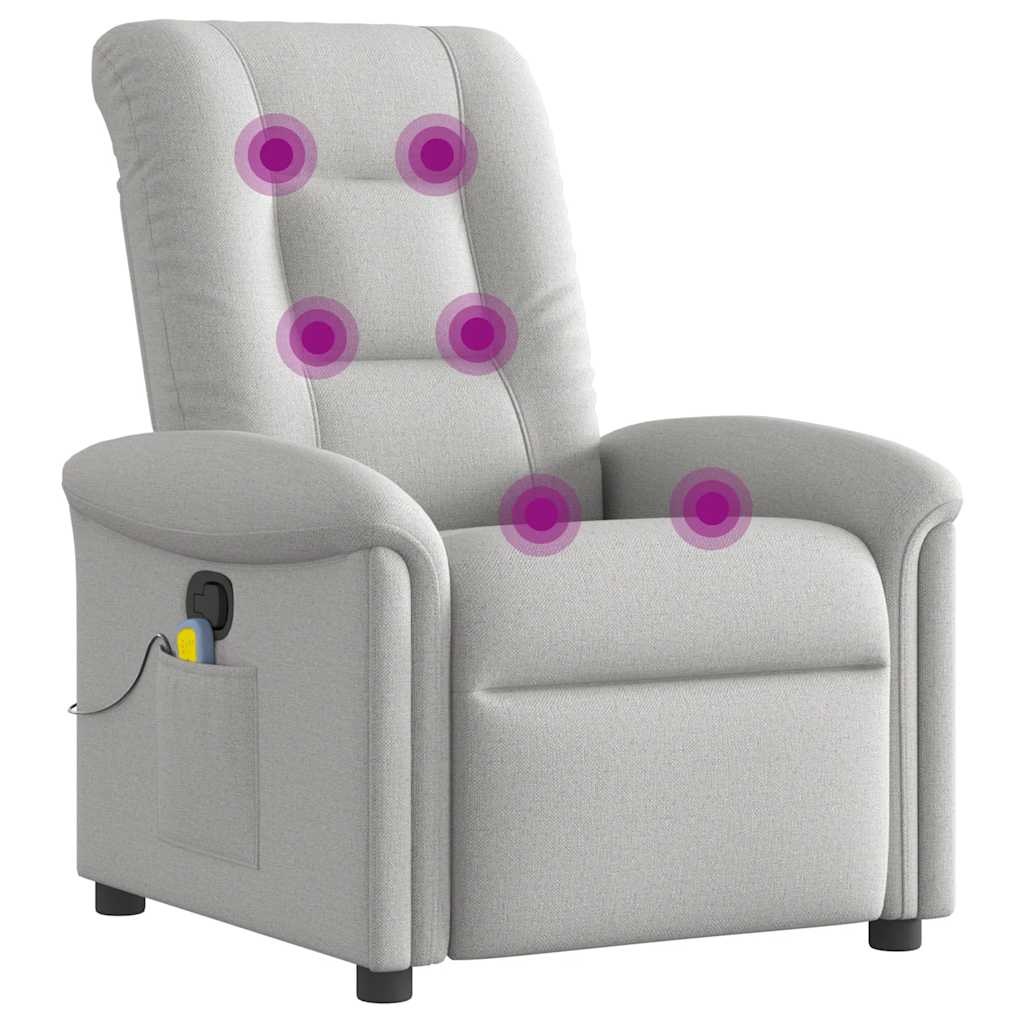 Massagestoel Wolk Grijs - Verstelbaar & Comfortabel met 47% Korting