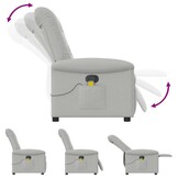 Massagestoel Wolk Grijs - Verstelbaar & Comfortabel met 47% Korting