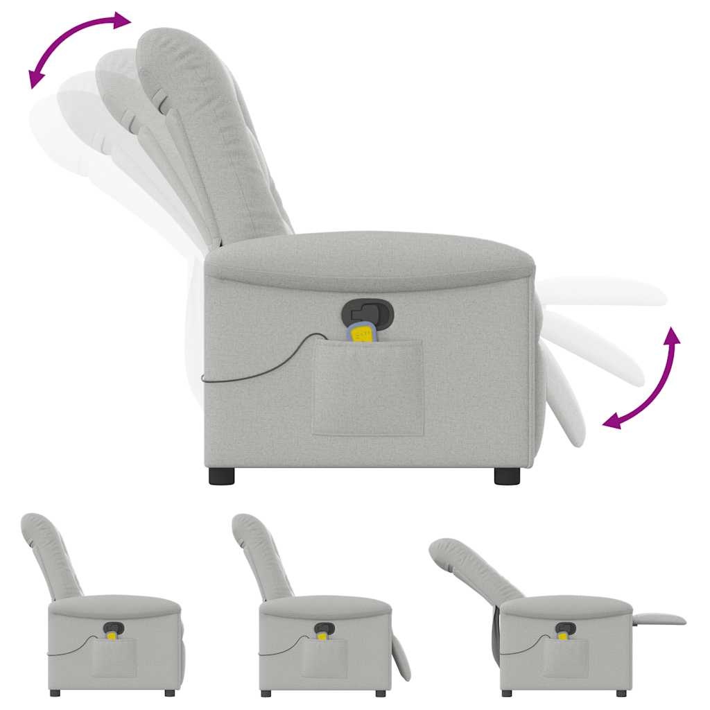 Massagestoel Wolk Grijs - Verstelbaar & Comfortabel met 47% Korting
