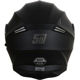 Modulaire Motorhelm Dames Heren 34% Korting | Zwart-Mat Wit