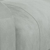 Verstelbare Fluweel Fauteuil Lichtgrijs - 35% Korting