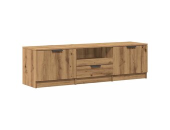 Tv-meubel 140cm Artisanaal Eikenhout - 30% Korting