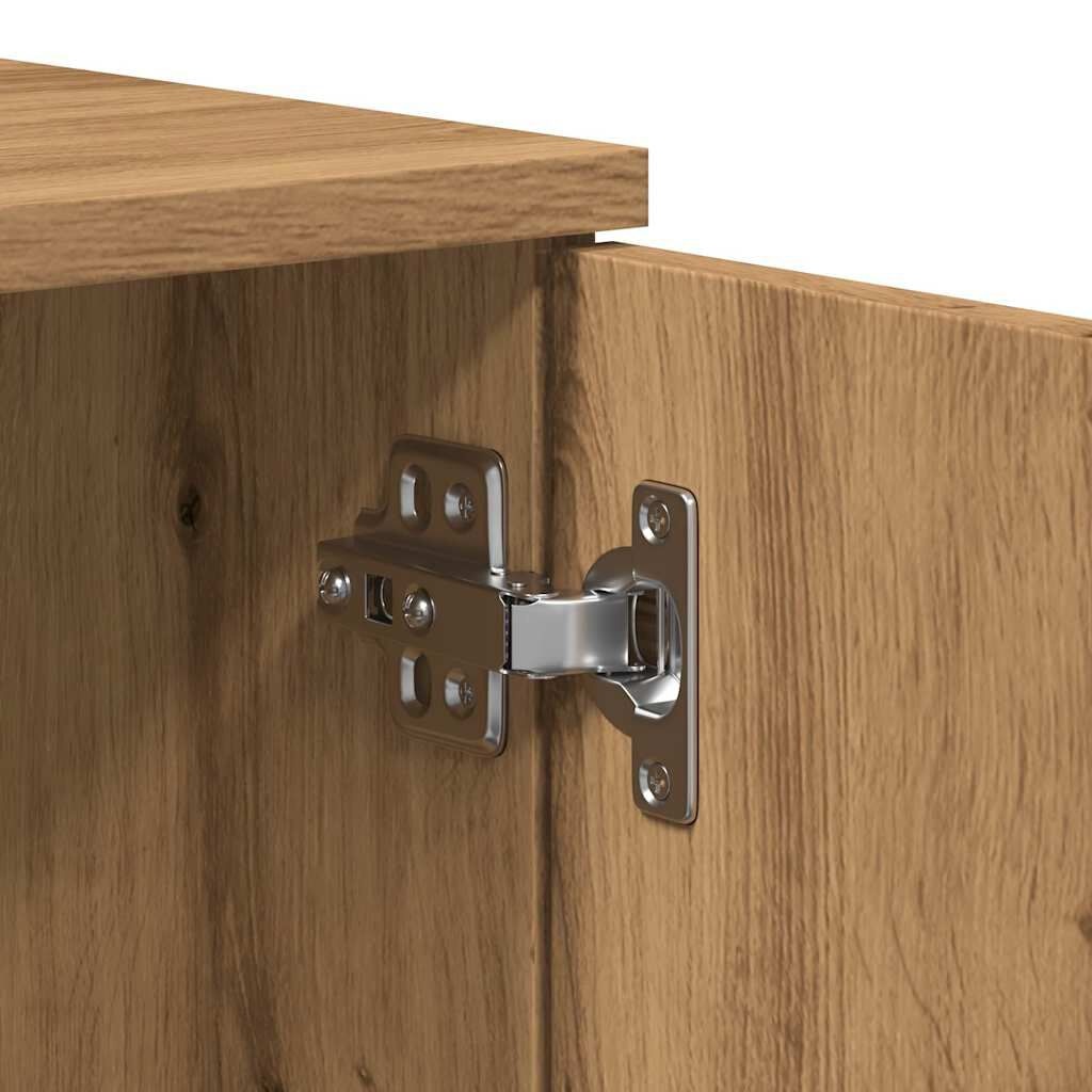 Tv-meubel 140cm Artisanaal Eikenhout - 30% Korting