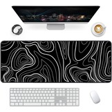 XXL Gaming Muismat Bureauonderlegger 80x30cm Wereldkaart - 26% Korting!