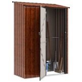 VidaXL Tuinhuis Bruin Metaal - 35% Korting