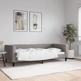 VidaXL Slaapbank Taupe 90x200 cm - 35% Korting