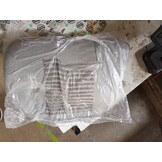 Verstelbare Fauteuil met Voetensteun - Fluweel Lichtgrijs - 54% Korting