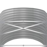 Plantenbak 152x80x68cm Gepoedercoat Staal Antraciet 46% Korting