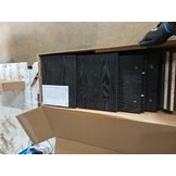 Dressoir Zwart Eiken met Lades - 54% Korting