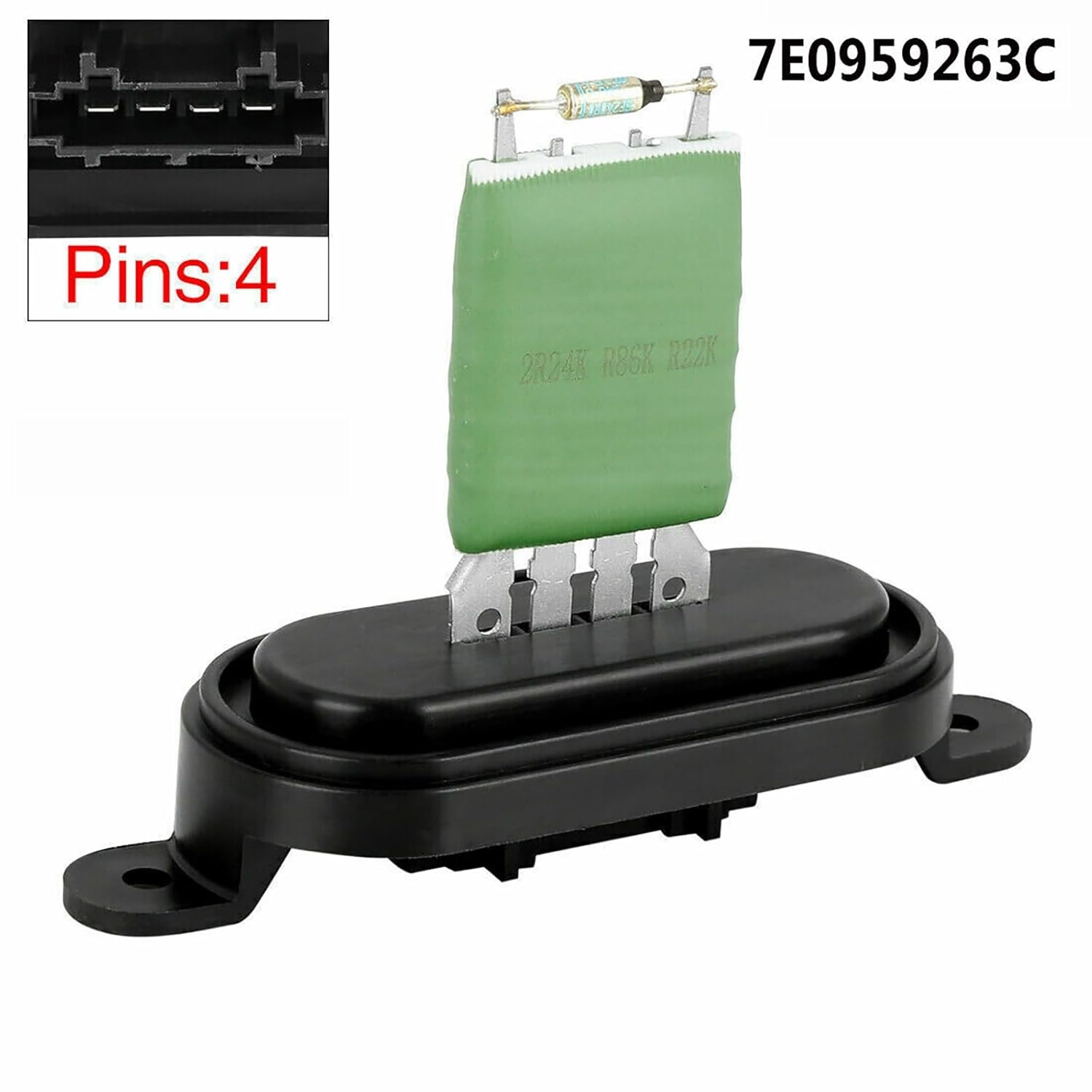 Verstelweerstand Verwarming VW T5 Transporter 7E0959263C - 74% Korting
