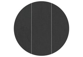 vidaXL Zwembad Grondzeil Zwart Ø 366 cm Polyester Geotextiel