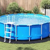 VidaXL Zwembad Grondzeil Zwart Ø 366 cm - 60% Korting