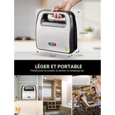 FOHERE Contactgrill 6-in-1 (750W) - Zwart | 53% Korting
