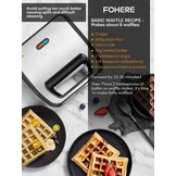 FOHERE Contactgrill 6-in-1 (750W) - Zwart | 53% Korting