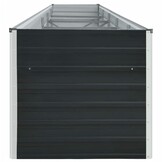 Verhoogde Plantenbak Staal Antraciet 400x80x45cm - 34% Korting!