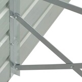 Verhoogde Plantenbak Staal Antraciet 400x80x45cm - 34% Korting!
