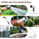 Telescopische Tuinspuit 92-152cm | 56% Korting | Draaibare Kop & 7 Sproeistanden