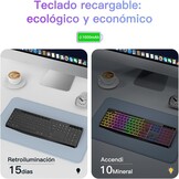 Draadloos QWERTY Gaming Toetsenbord met 34% Korting