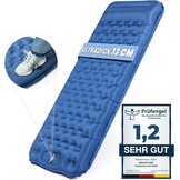 Zelfopblazende Slaapmat 13cm - Ultralicht met Kussen & Voetpomp (-34%)