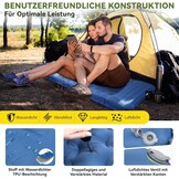 Zelfopblazende Slaapmat 13cm - Ultralicht met Kussen & Voetpomp (-34%)