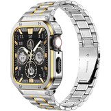 Roestvrij Staal Apple Watch Band met Beschermhoes (29% Korting)