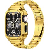 Roestvrij Staal Apple Watch Band met Beschermhoes (29% Korting)