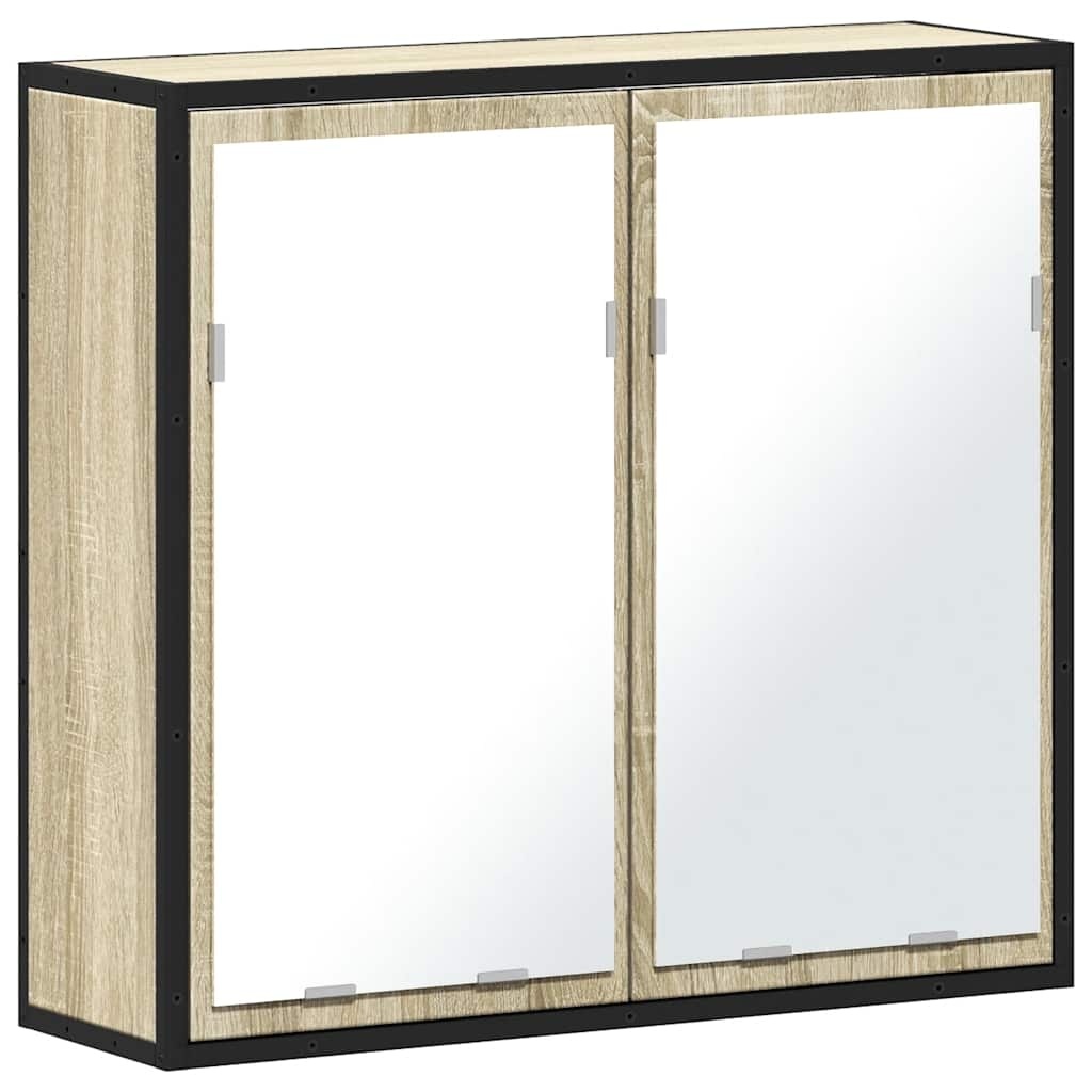 Badkamerspiegelkast Sonoma Eikenhout 65x20x60cm - 59% Korting!