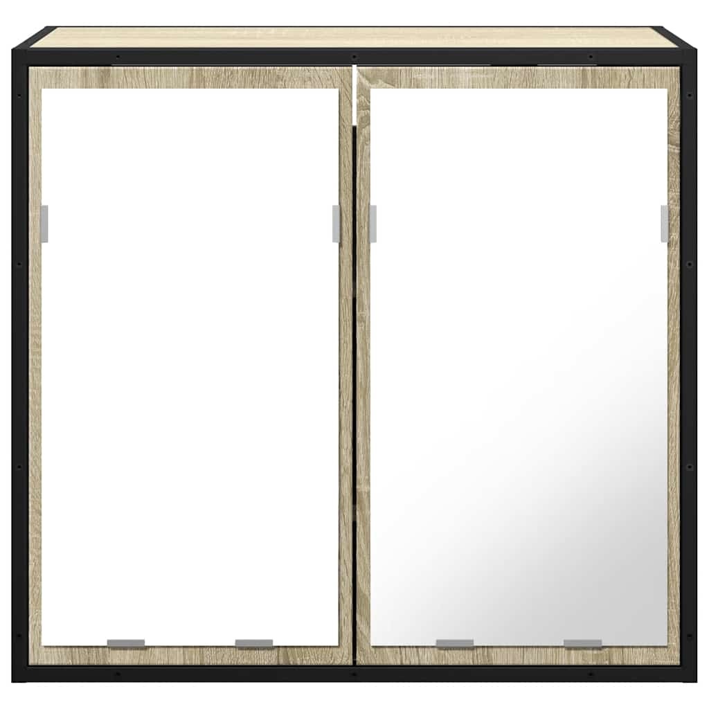 Badkamerspiegelkast Sonoma Eikenhout 65x20x60cm - 59% Korting!