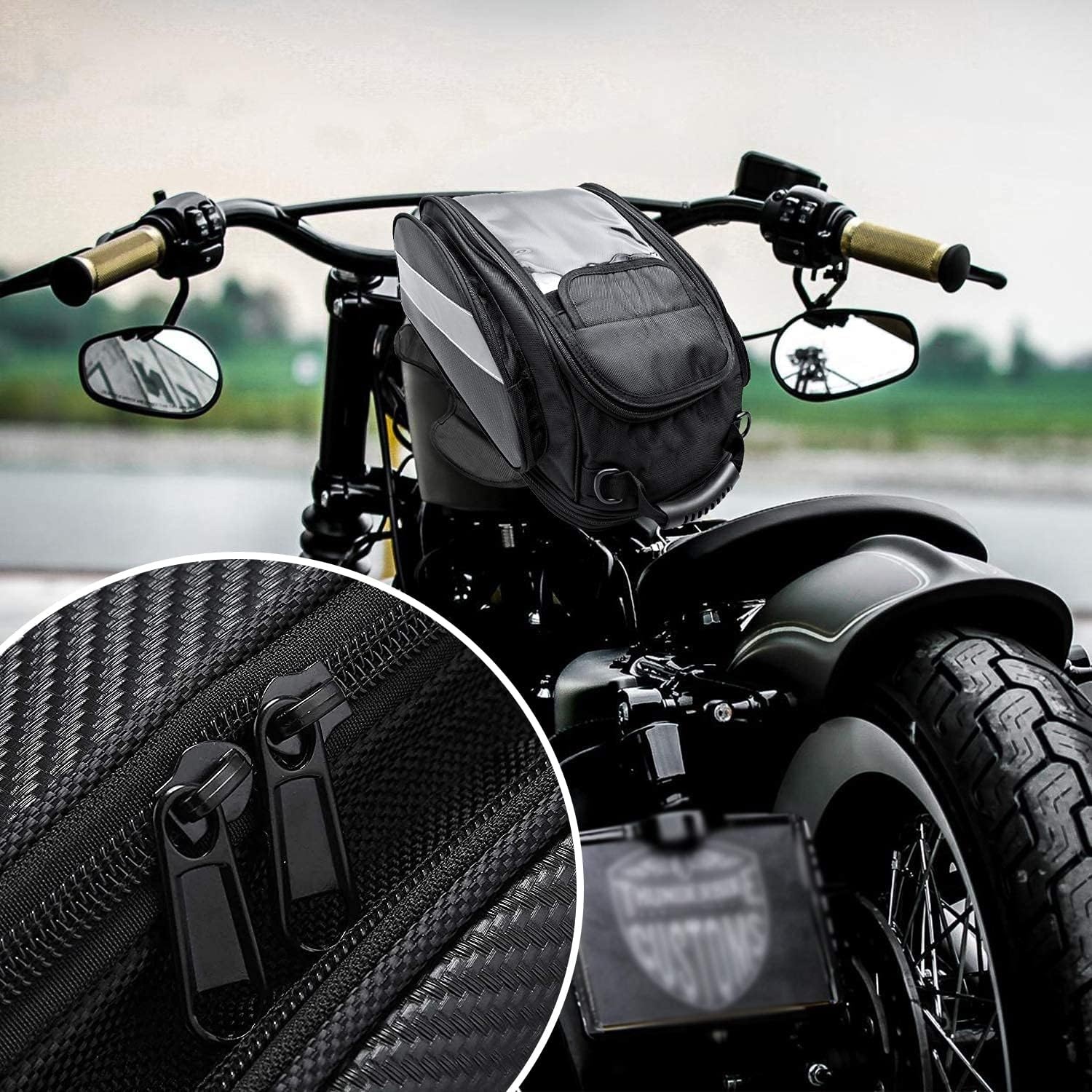 Dracarys Motorfiets Tankrugzak 28L - Waterdicht & Magnetisch (34% Korting)