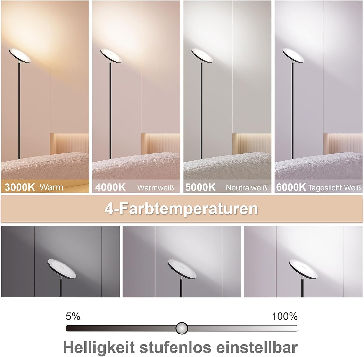 Modlicht LED Plafondspot Zwart 30W Dimbaar - 29% Korting