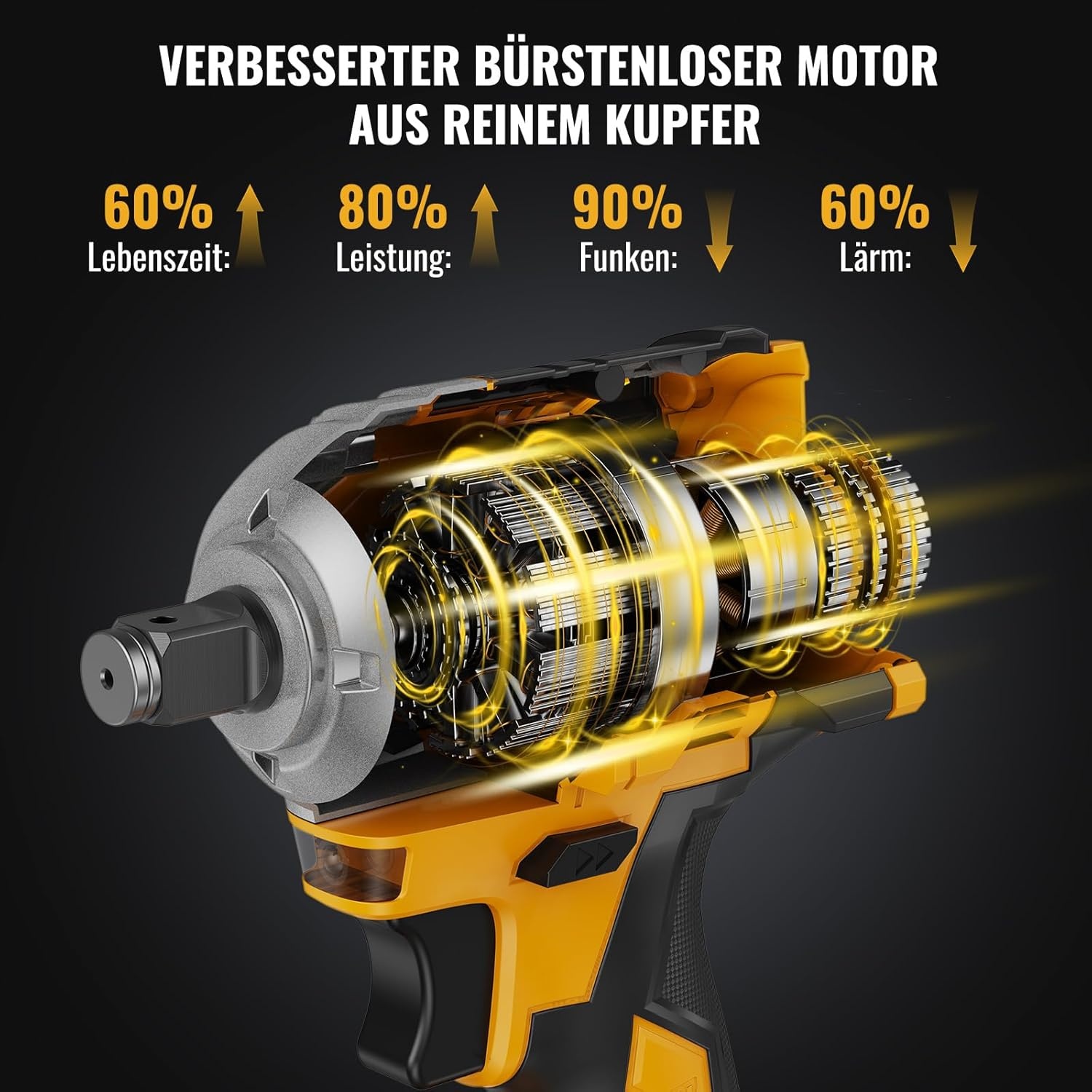 Conentool Accu-slagschroevendraaier 21V 460Nm | 34% Korting