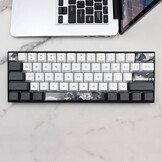 PBT Keycaps Set - 140 Toetsen OEM, Ink Lotus Design, 57% Korting