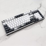 PBT Keycaps Set - 140 Toetsen OEM, Ink Lotus Design, 57% Korting