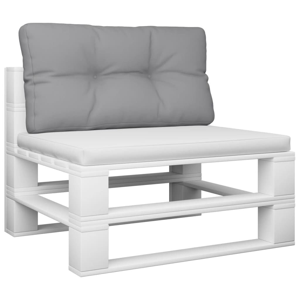 Grijs Palletkussen 70x40x12cm - 44% Korting!