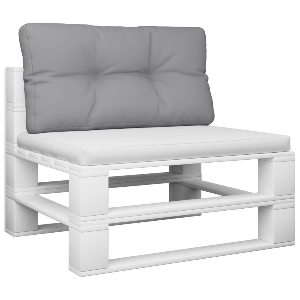 Palletkussen Grijs 70x40x12cm - 44% Korting