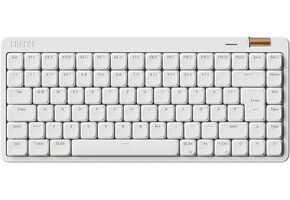 Low Profile Mechanisch Toetsenbord, Wit - 29% Korting