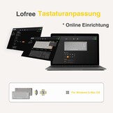Low Profile Mechanisch Toetsenbord, Wit - 29% Korting