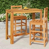 Acaciahouten Bartafel Tuin - 120x60x105 cm - 35% Korting