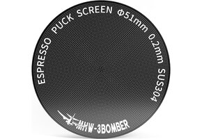 Espresso Puck Screen - 0.2mm Ultrafijn | 51mm Zeefdrager