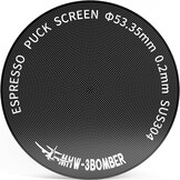 Puck Screen Espressofilter 51mm - Ultrafijn Titanium Gecoat 0.2mm