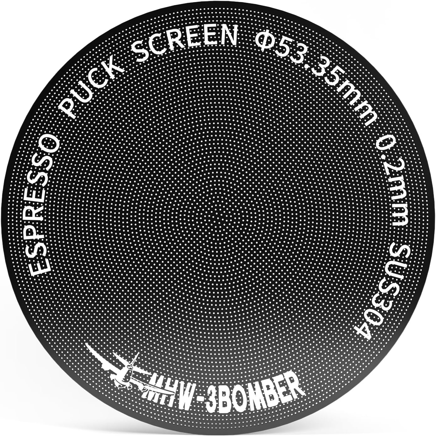 Puck Screen Espressofilter 51mm - Ultrafijn Titanium Gecoat 0.2mm