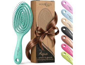 marQus Bio Haarborstel - Ontklit Zonder Trekken - 26% Korting