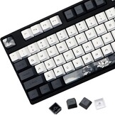 JSJT Ink Lotus PBT Keycaps Set - 140 Toetsen, OEM Profiel (57% Korting!)