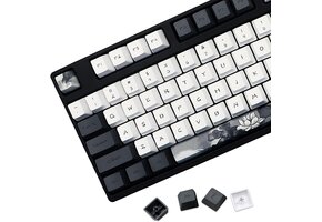140 Keycaps Mechanisch Toetsenbord | PBT | Ink Lotus | 67% Korting
