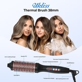 UKLISS Thermische Borstel 38mm Zwart - 33% Korting