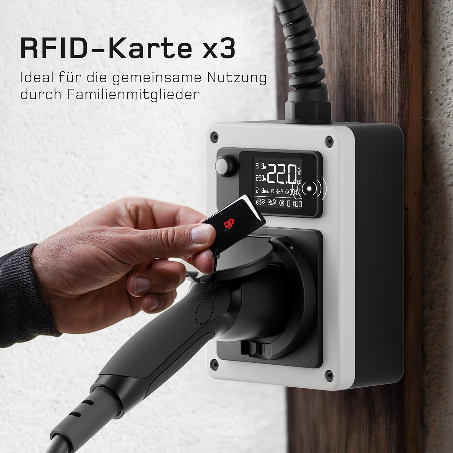 Mobiele Wallbox EV Lader 22kW | 30% Korting