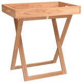 Inklapbare Dienbladtafel Walnotenhout - 34% Korting!