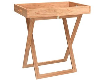 Inklapbare Dienbladtafel Walnotenhout - 34% Korting!